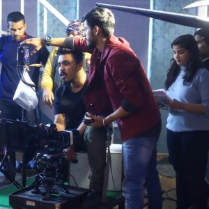 behind the scenes